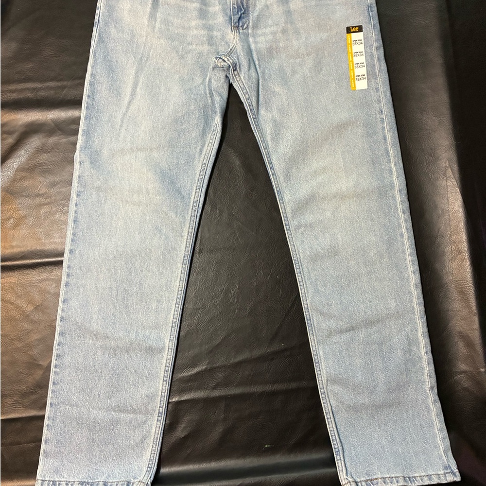 Lee Legendary Regular Straight Jean Open Seas 112357654 Size 38X34 - Picture 2 of 11